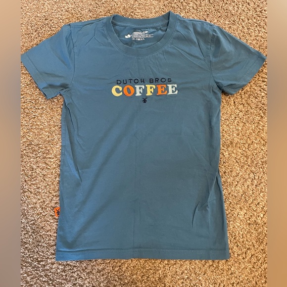 Dutch Bros Tops Dutch Bros T Shirt Womens Fit Embroidered Detail